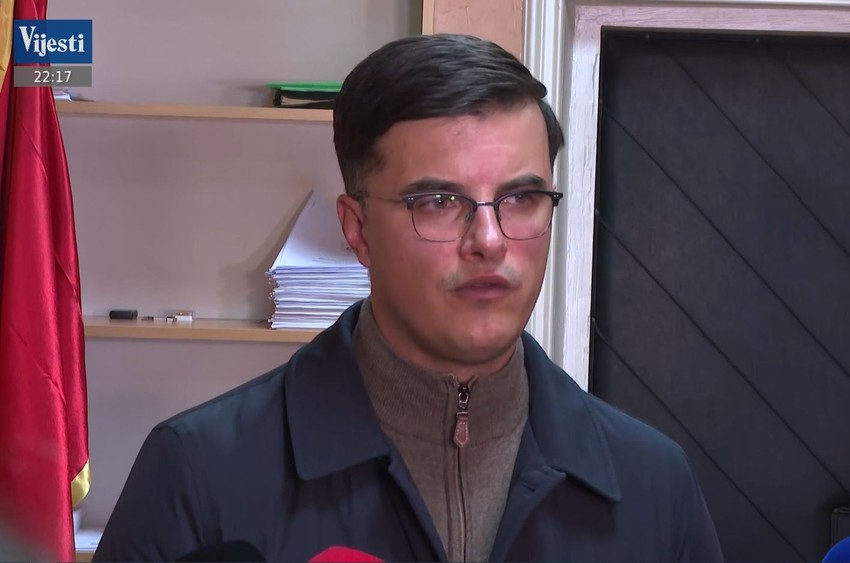 Ministar unutrašnjih poslova Danilo Šaranović