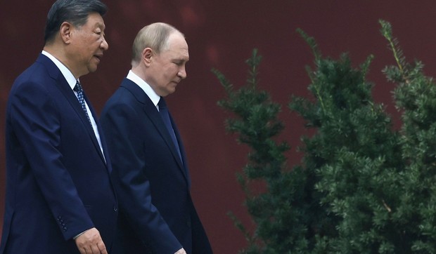 Si Đinping i Vladimir Putin