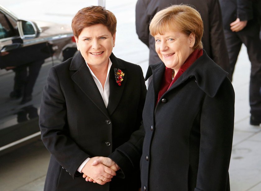 Beata Szydło i Angela Merkel