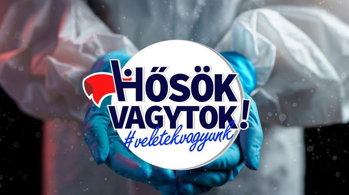 Hősök vagytok! – támogasd velünk az egészségügyi dolgozókat és a hétköznapi hősöket