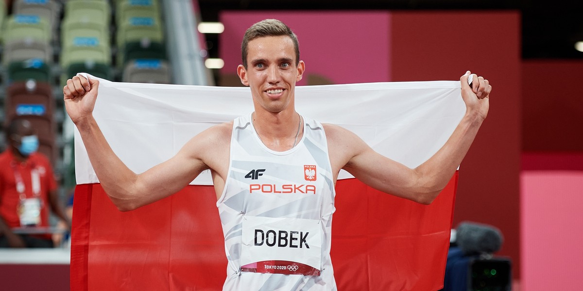 Patryk Dobek to sensacyjny medalista na 800 m.