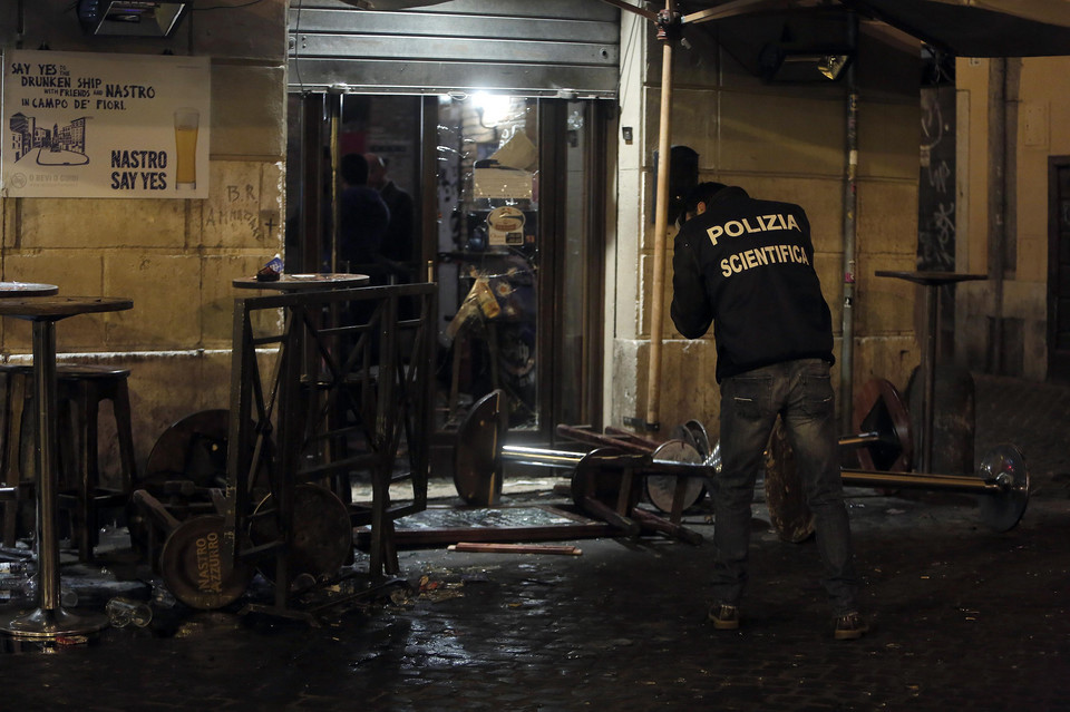 ITALY - CIVIL UNREST SPORT SOCCER