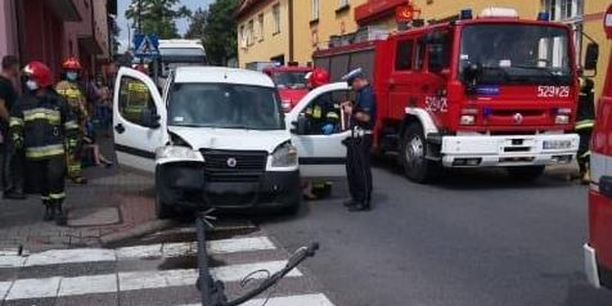 Groźny wypadek w Kamieniu Krajeńskim