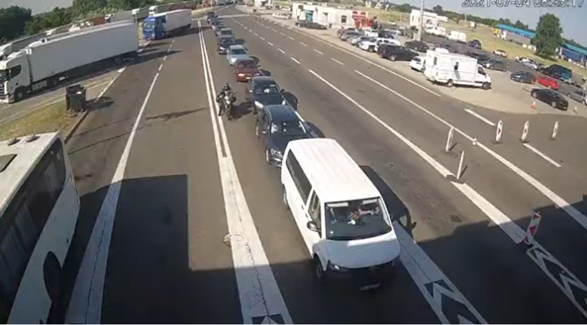 Horgoš - Izlaz iz Srbije ka Mađarskoj