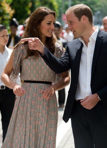 Księżna Catherine i książę William