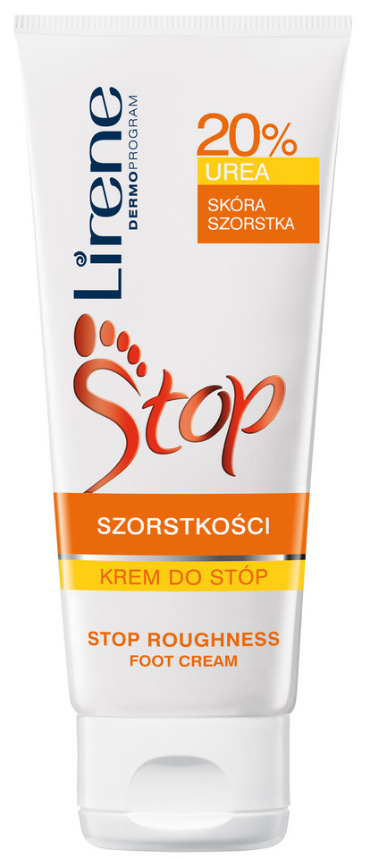 Lirene – krem do stóp przeciw szorstkości 20% mocznika