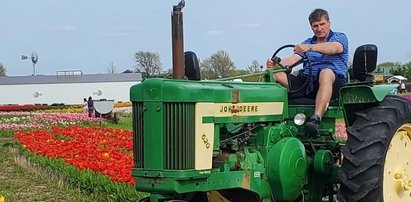 Andrzej Gołota wskoczył na traktor! Słynny pięściarz znalazł nowe zajęcie? [ZDJĘCIA]