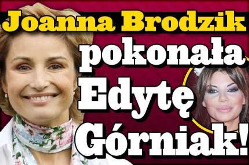 Joanna Brodzik pokonała Edytę Górniak!