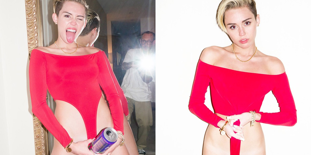 Miley Cyrus nowa sesja - zrobił ją Terry Richardson