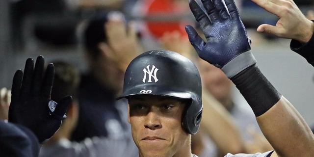 Aaron Judge Put a Dent in Yankee Stadium With a Home Run