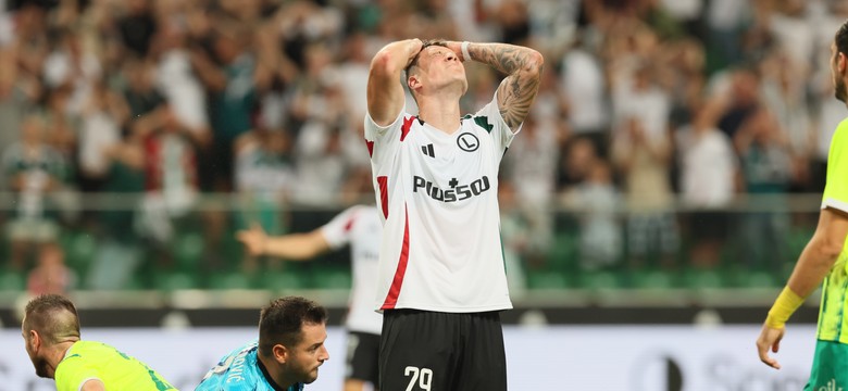 Legia Warszawa szybko strzeliła dwa gole. W Lidze Europy jednak nie zagra
