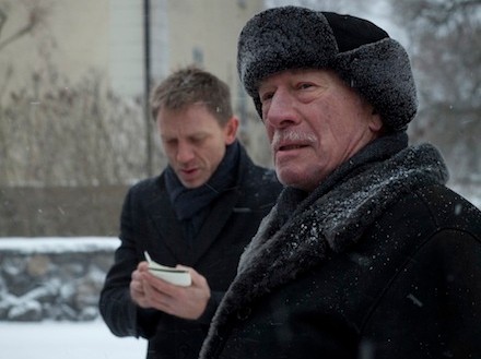 'Dziewczyna z tatuażem' (Christopher Plummer i Daniel Craig)