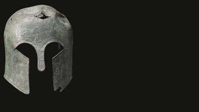 Corinthian Helmet, 650-500 BC (copper alloy)