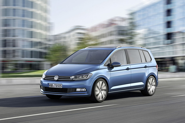 Genewa 2015 Volkswagen Touran rodzina będzie zadowolona