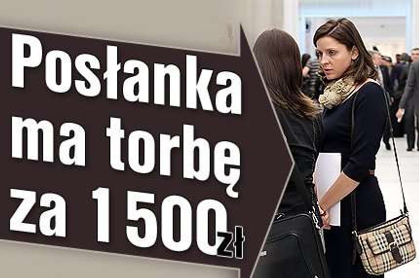 Joanna Mucha ma torebkę za 1500 zł!