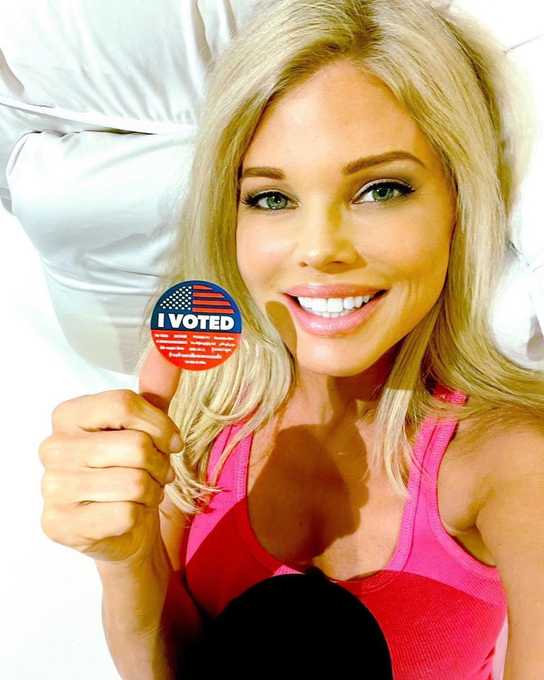 Americká herečka a modelka Donna D’Errico.