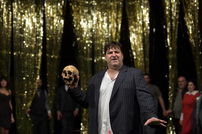 Scena iz predstave "Ždrelo"