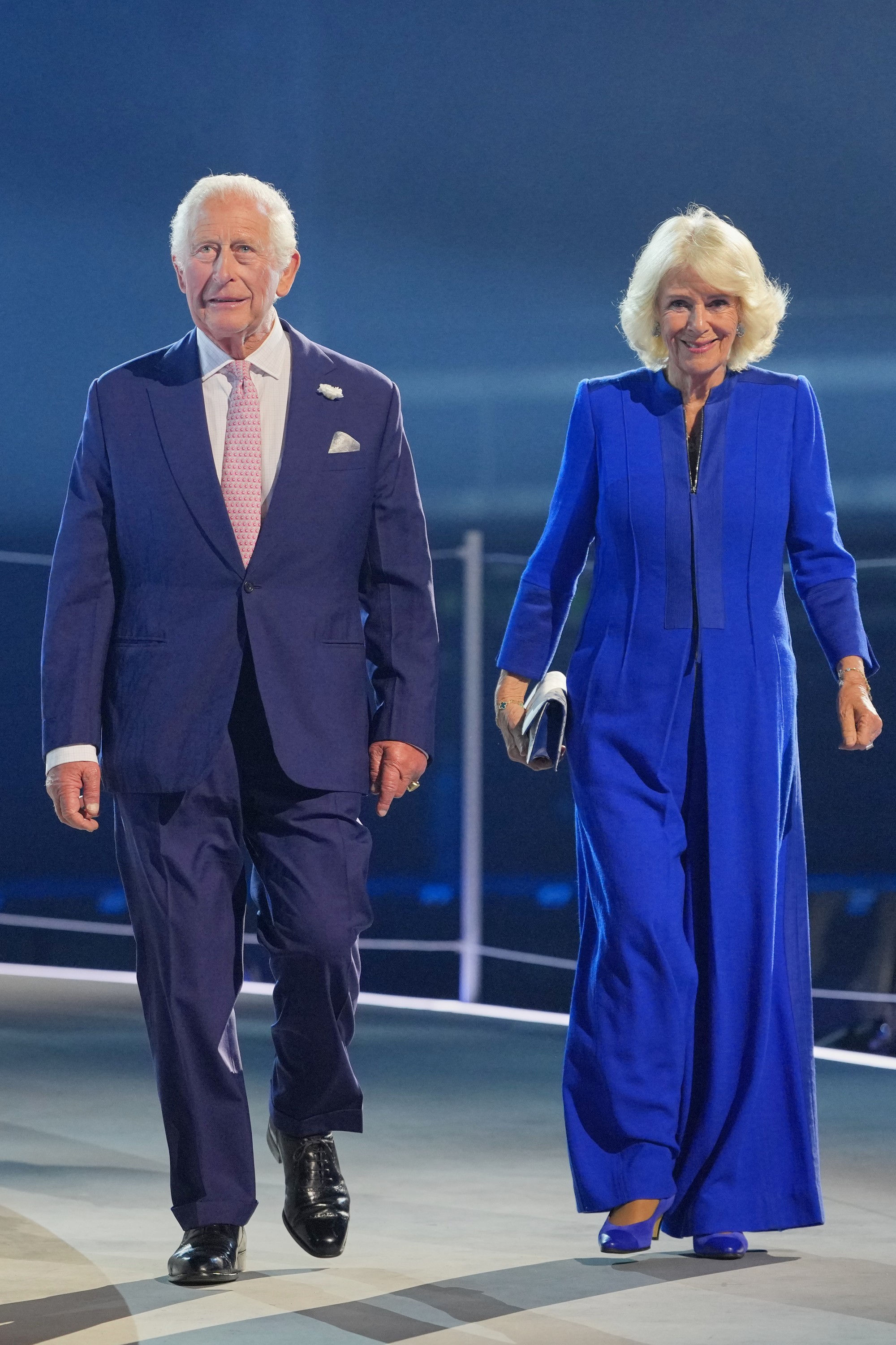 Britský kráľ Karol III. a kráľovná Camilla.