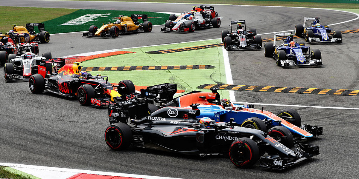 Wyścig Formuły 1 we włoskim mieście Monza