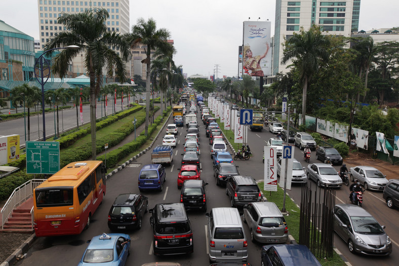 Dżakarta, Indonezja, fot. Dimas Ardian/Bloomberg