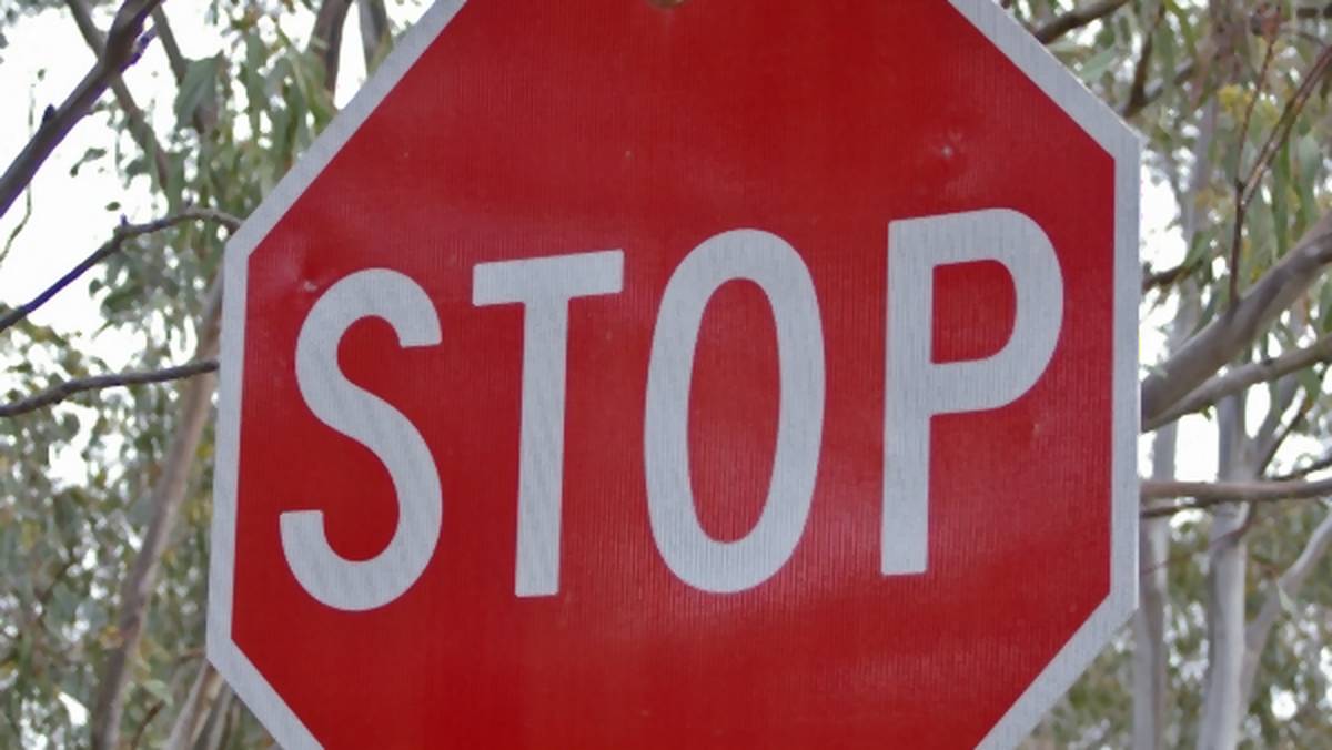Znak "Stop"
