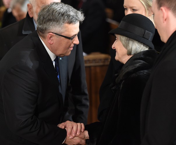 Ostatnie pożegnanie premiera i marszałka Sejmu