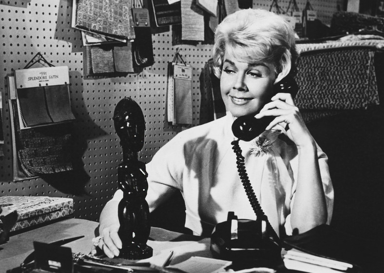 Doris Day na planie "Telefonu towarzyskiego"