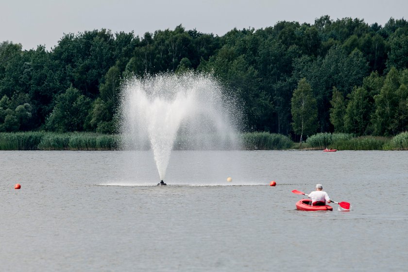 Zakaz kąpieli na Paprocanach