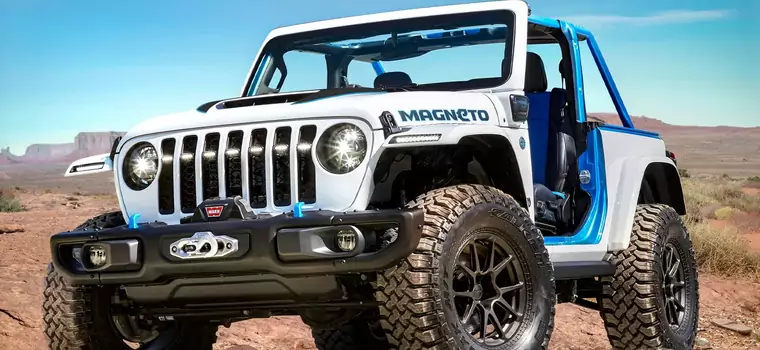 Jeep prezentuje koncept elektrycznego Wranglera