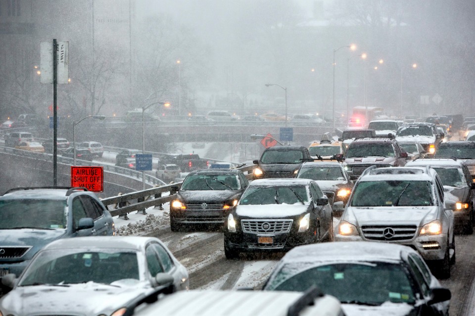 USA NEW YORK WINTER STORM (Winter Storm in New York)