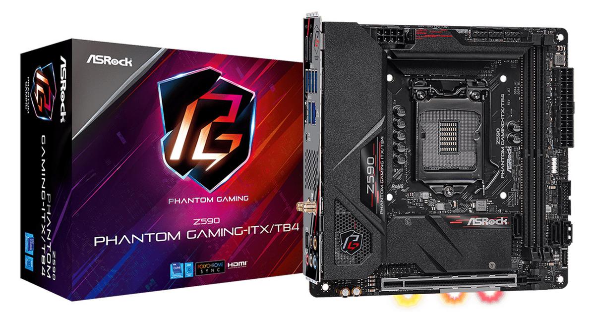 Asrock z590 phantom gaming 4 не видит