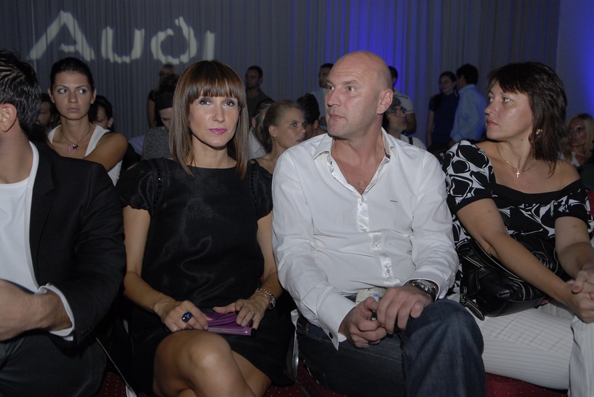 Snežana Dakić sa bivšim mužem 