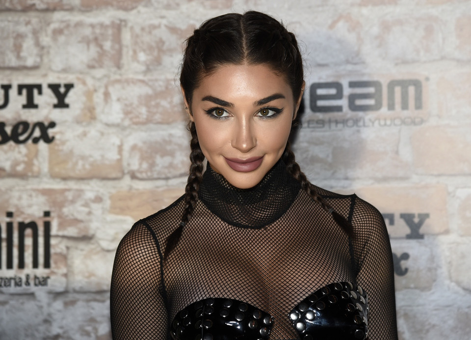 Chantel Jeffries na otwarciu hotelu TEO