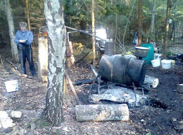 Zacier i bimber wyleciały w powietrze