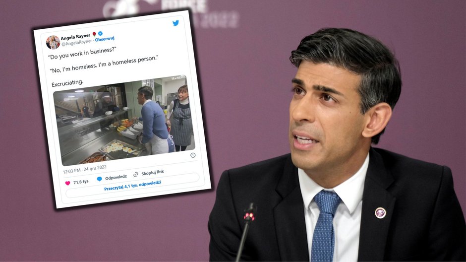 Rishi Sunak, premier Wielkiej Brytanii