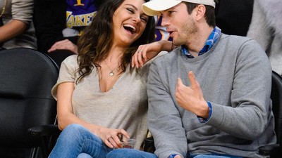 Ashton Kutcher and Mila Kunis say they only bathed their kids when they were visibly dirty