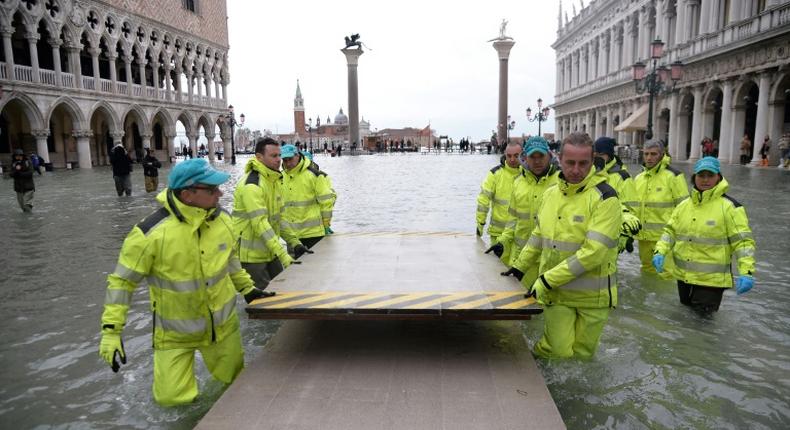 Forecasters expect a welcome improvement in water levels in Venice over the coming days, allowing residents to assess damage the mayor has already put at over a billion euros