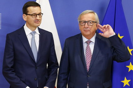 "Mamy inne postrzeganie reformy wymiaru sprawiedliwości". Premier Morawiecki o sporze z KE