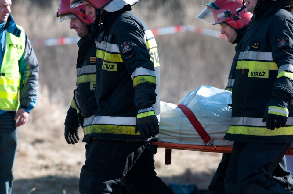 SZCZEKOCINY WYPADEK KOLEJOWY AKCJA POSZUKIWAWCZA