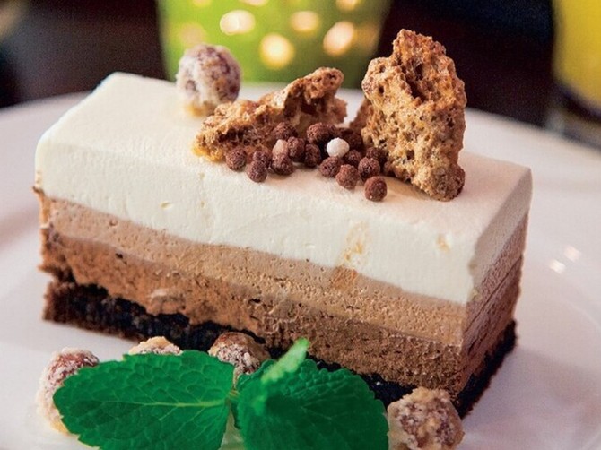 Torta sa tri vrste čokolade