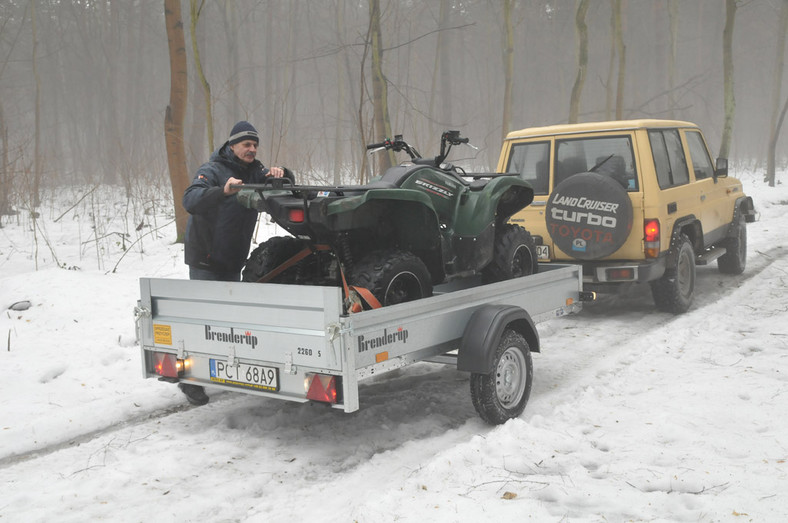 Brenderup ATV-2: przyczepa idealna do transpotu quada