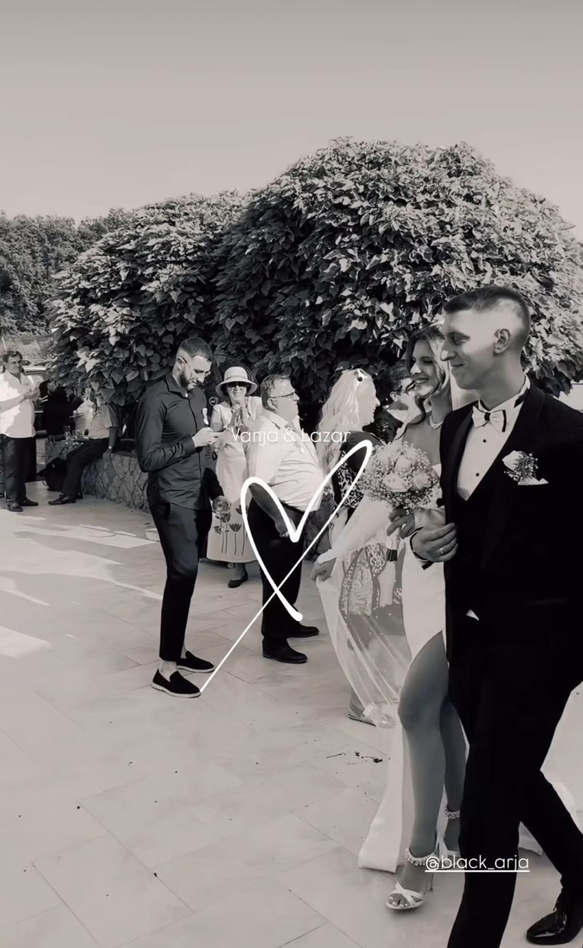 Svadba sina Kristijana Golubovića