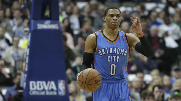 Westbrook társrekorder lett /Fotó: AFP