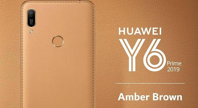 A closer look at the HUAWEI Y6 Prime 2019: Faux leather design, dewdrop display and camera