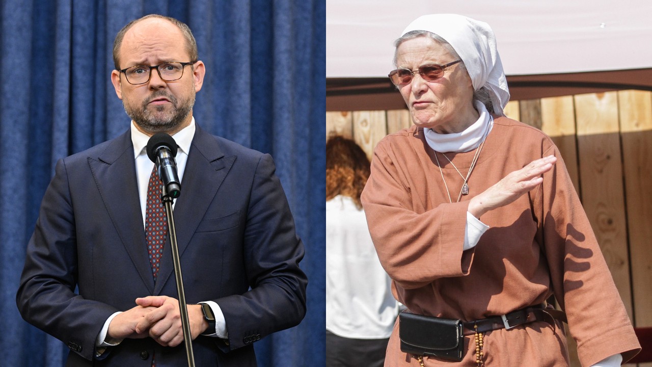 Siostra Chmielewska skrytykowała weto Karola Nawrockiego. Prezydencki minister odpowiada