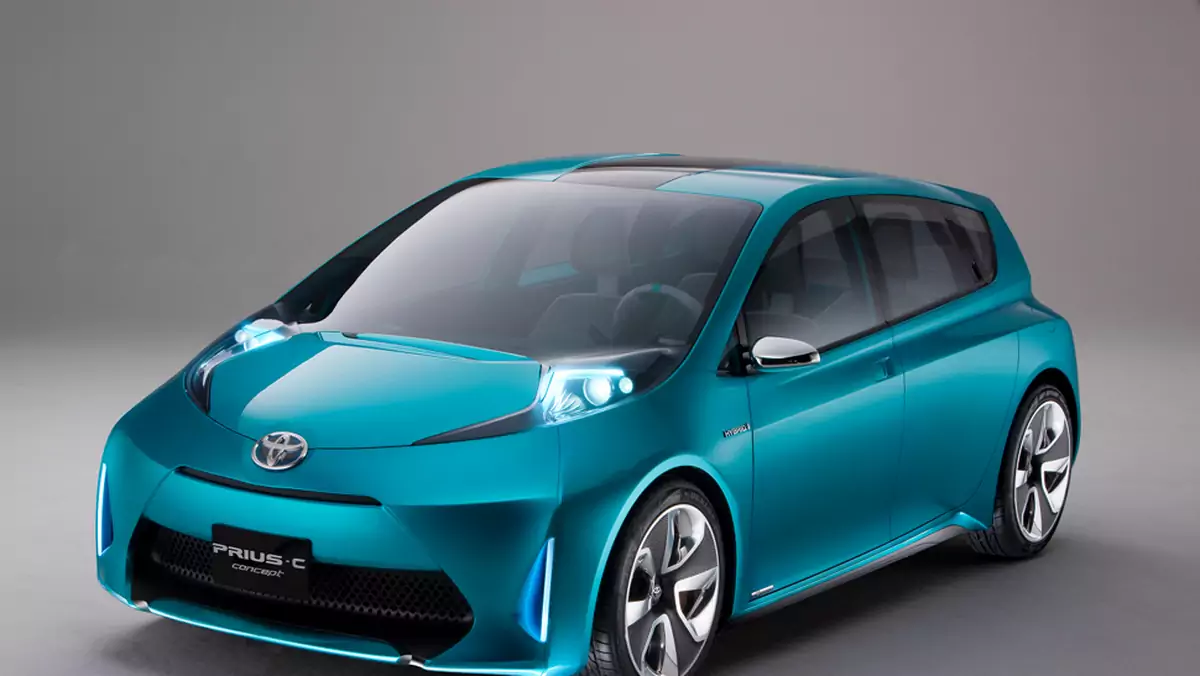 Toyota Prius c Concept – Hybrydowa rodzina się powiększa