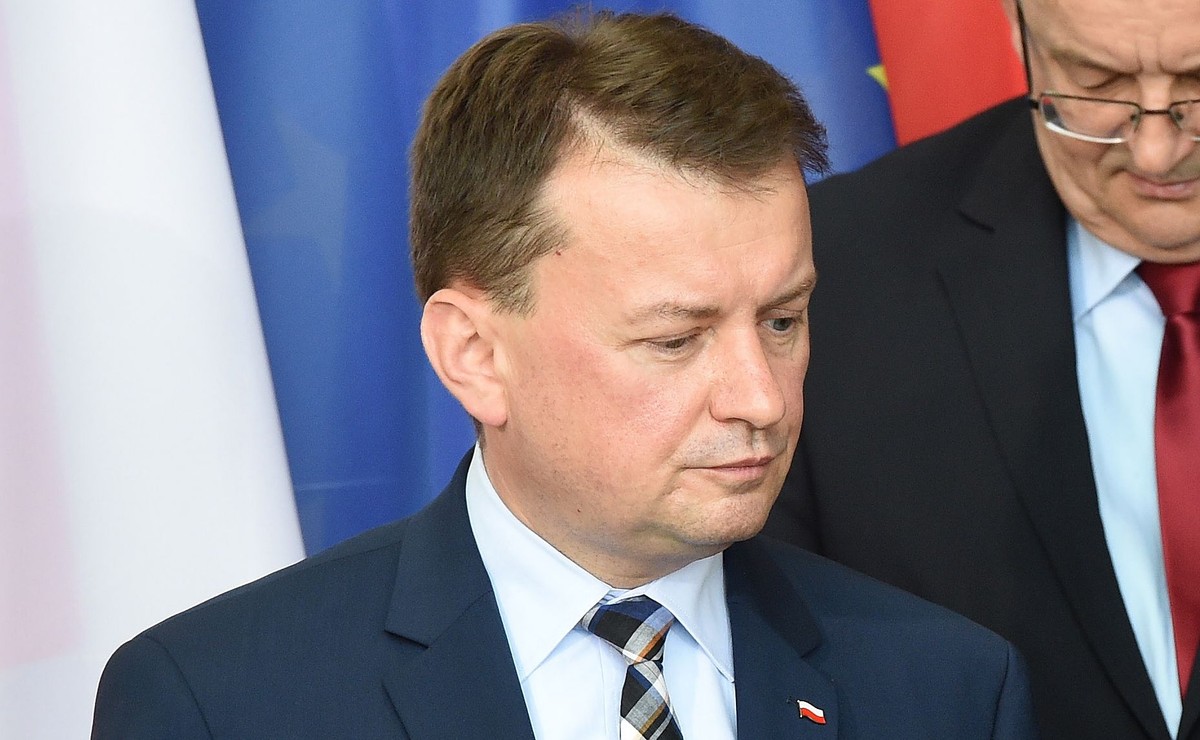 Minister spraw wewnętrznych i administracji Mariusz Błaszczak