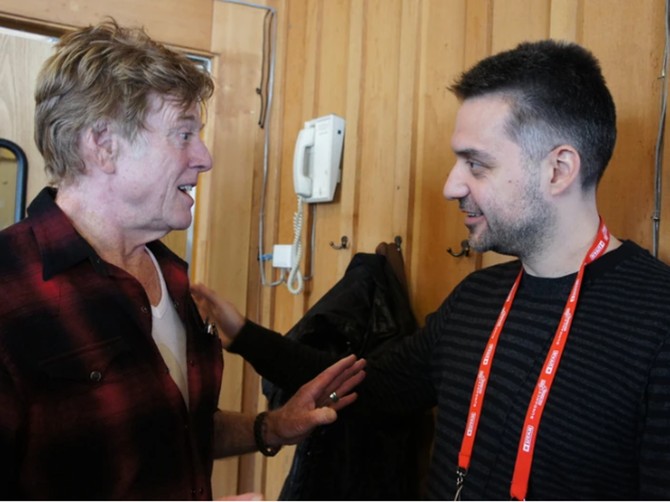Robert Redford i Srdan Golubović