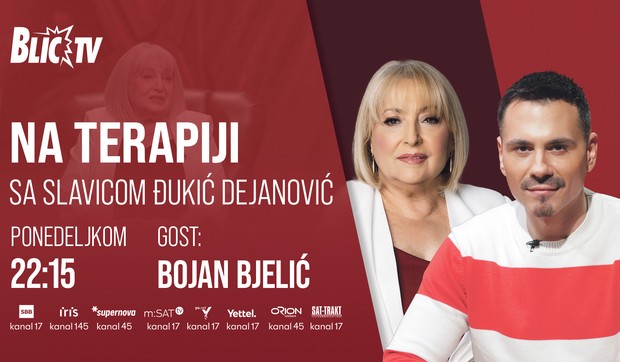 Bojan Bjelić, emisija "Na terapiji sa Slavicom Đukić Dejanović"