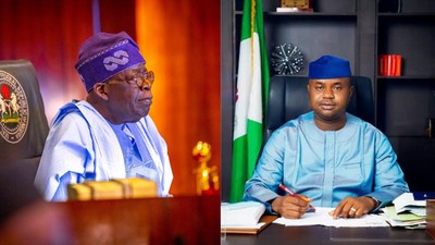 President Bola Tinubu and his Special Adviser on Revenue, Zacchaeus Adedeji.